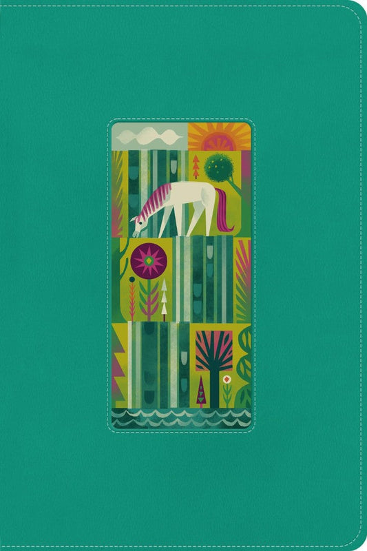 The Biggest Story Holy Bible for Kids, Teal - Re-vived