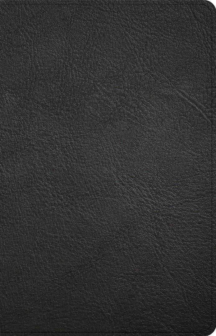 CSB Thinline Bible, Anglicised Edition, Black Leather - Re-vived