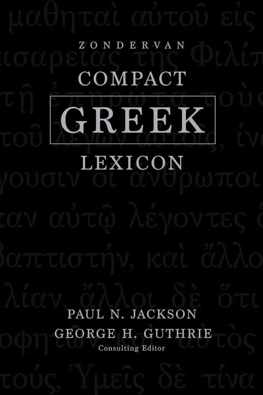 Zondervan Compact Greek Lexicon - Re-vived