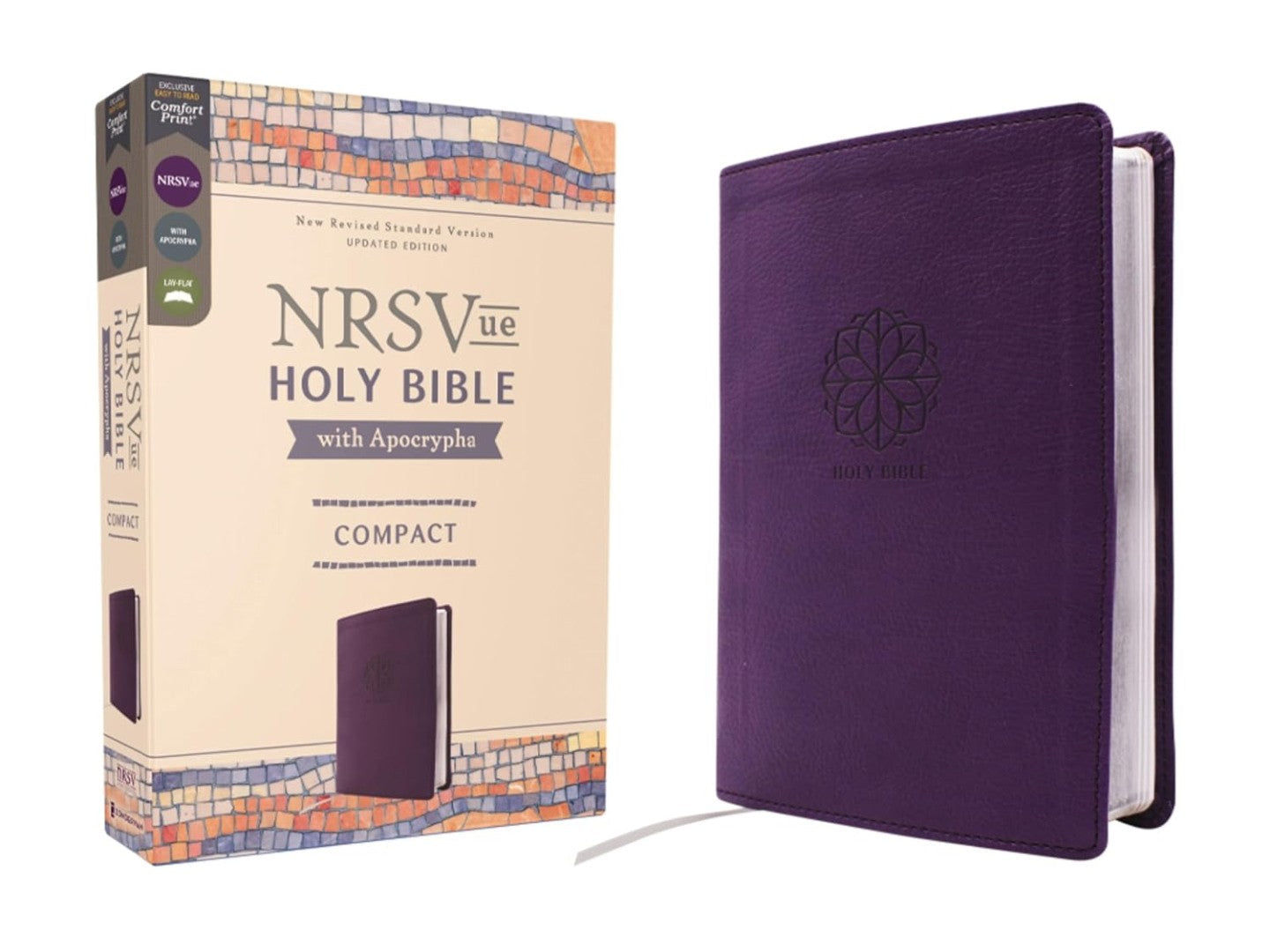 NRSVue, Holy Bible With Apocrypha, Compact, Leathersoft - Re-vived
