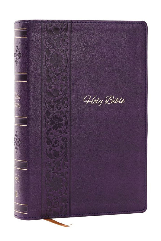 NKJV Bible: Personal Size Giant Print, Black Leathersoft - Re-vived