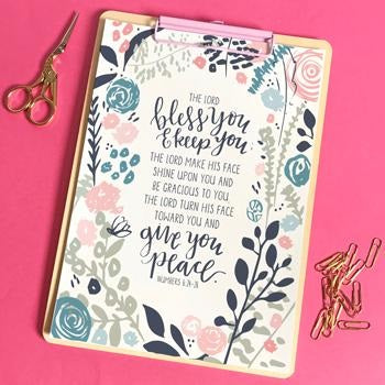 The Lord Bless You By Emily Burger - Print - Re-vived