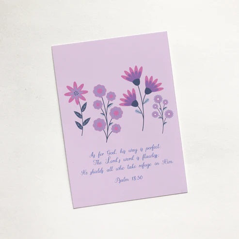His Way Is Perfect Mini Sharing Card - Re-vived