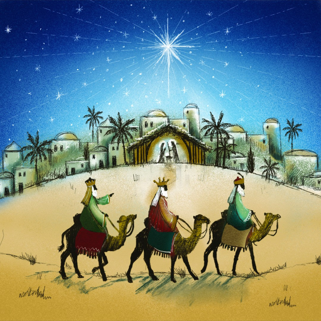 Tearfund - Three Kings (Pack Of 10) - Re-vived