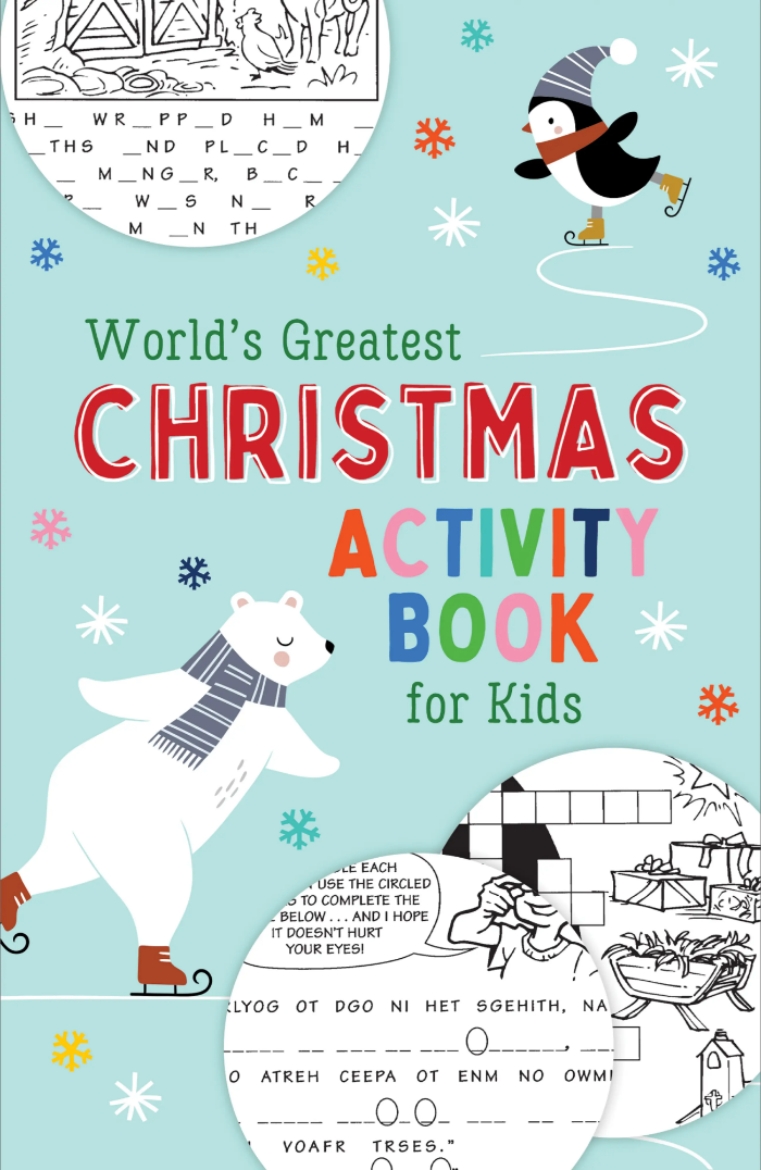 Worlds Greatest Christmas Activity Book For Kids - Re-vived
