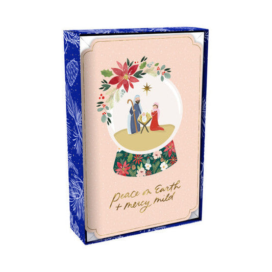 Christmas Boxed Cards: Peace On Earth (Box of 18) - Re-vived