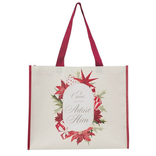 Come Let Us Adore Him Tote Bag - Re-vived
