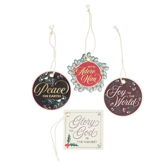 Glory to God Gift Tag Set - Re-vived