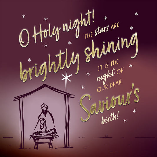 Compassion Charity Christmas Cards: Brightly Shining (10pk) - Re-vived