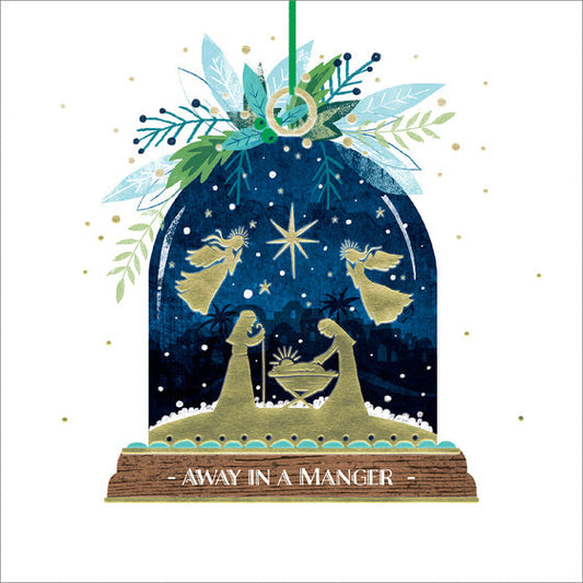 Compassion Charity Christmas Cards: Away In A Manger (10pk) - Re-vived