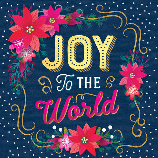 Compassion Charity Christmas Cards: Joy To The World (10pk) - Re-vived