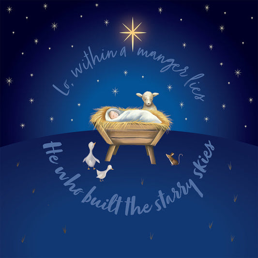 Compassion Charity Christmas Cards: Within A Manger (10pk) - Re-vived
