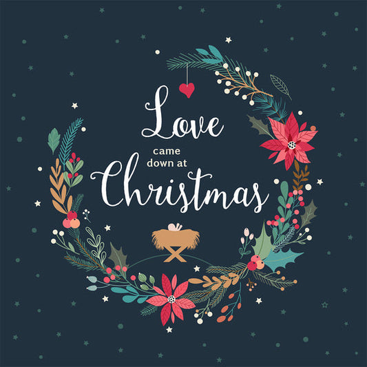Compassion Charity Christmas Cards: Love Came Down (10pk) - Re-vived