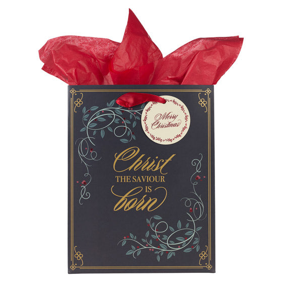 Christ The Saviour Is Born Gift Bag - Medium - Re-vived