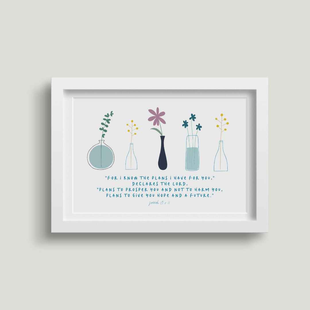 For I Know (Stems) A4 Print - Re-vived