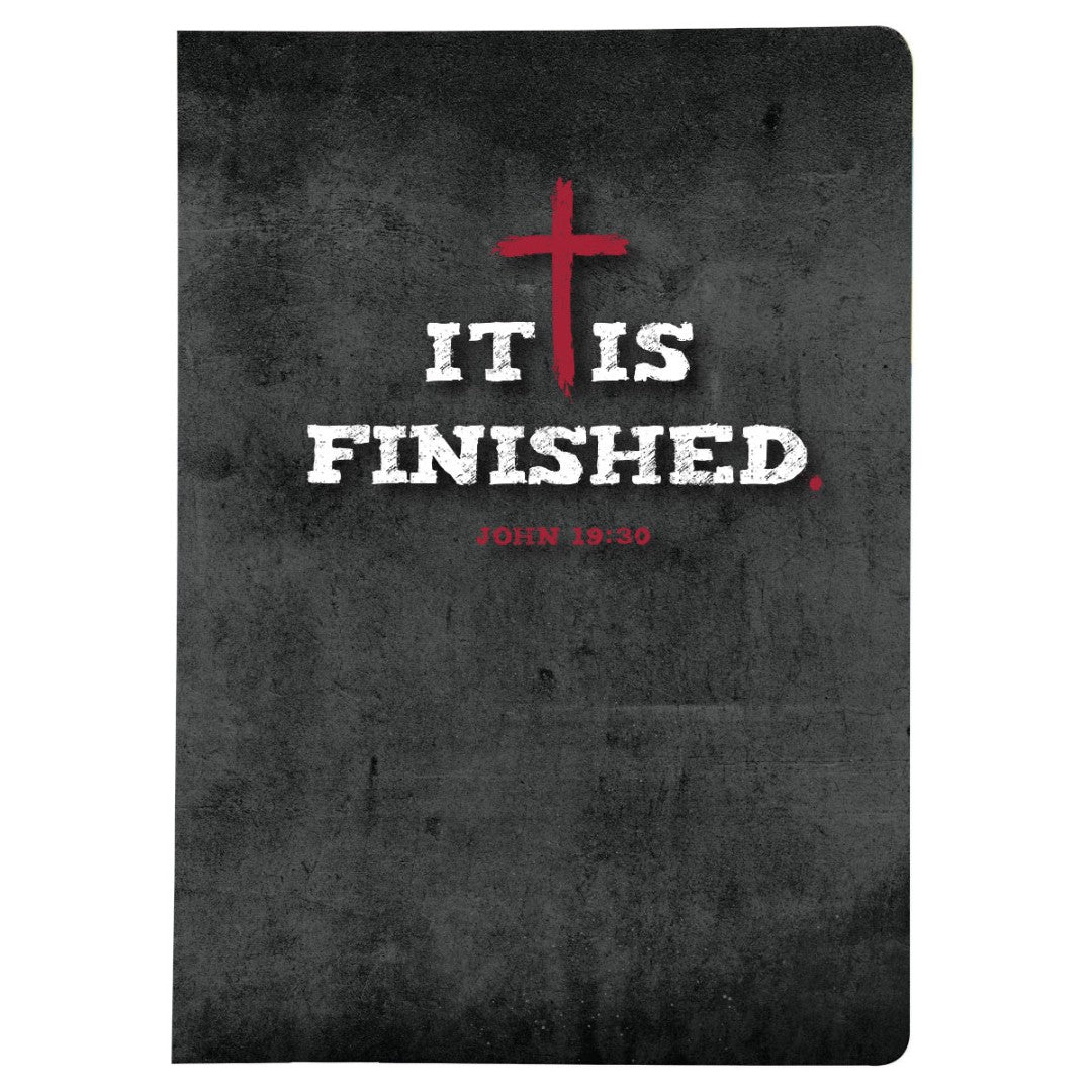It Is Finished Paperback Journal - Re-vived