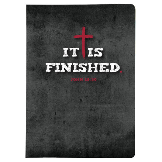 It Is Finished Paperback Journal - Re-vived
