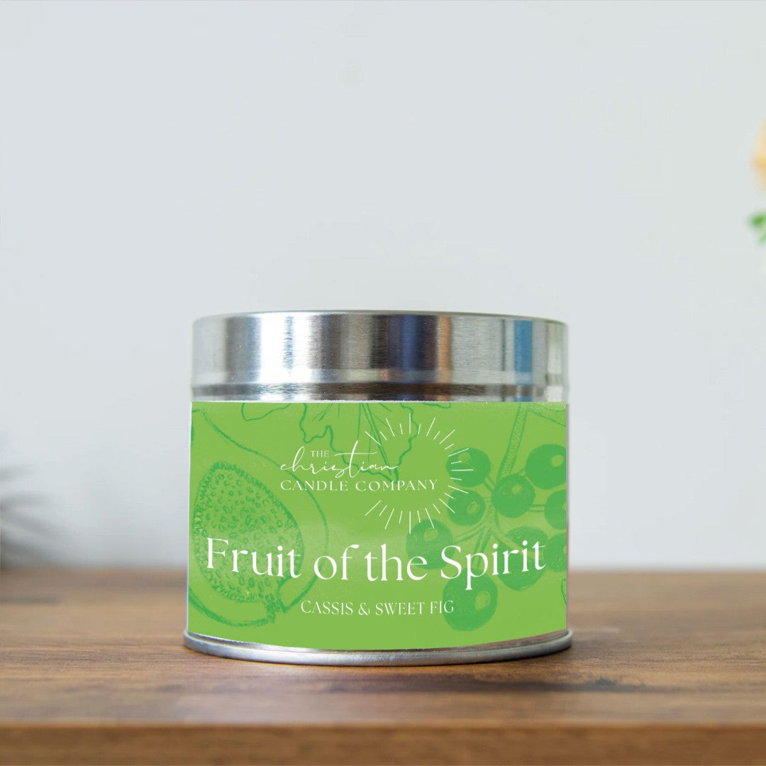Fruit of the Spirit - Cassis and Fig Candle In A Tin - Re-vived