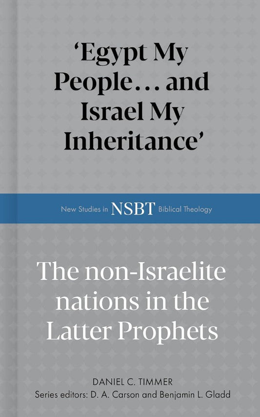 Egypt My People... and Israel My Inheritance - Re-vived
