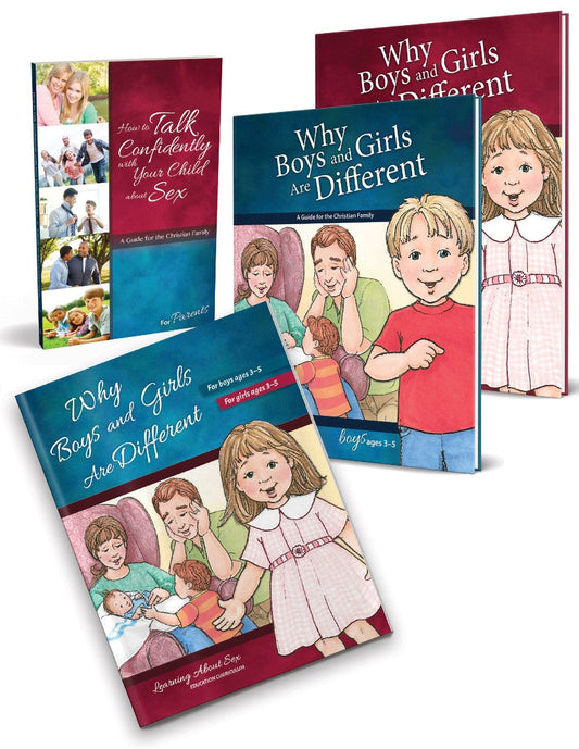 Why Boys and Girls are Different: Ages 3-5 Curriculum Bundle - Re-vived