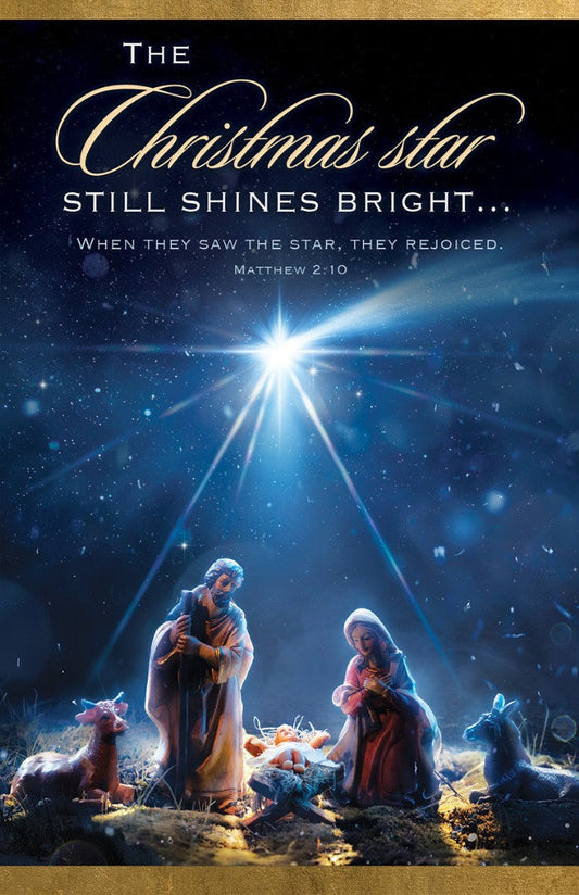 The Christmas Star Christmas Bulletin (pack of 100) - Re-vived