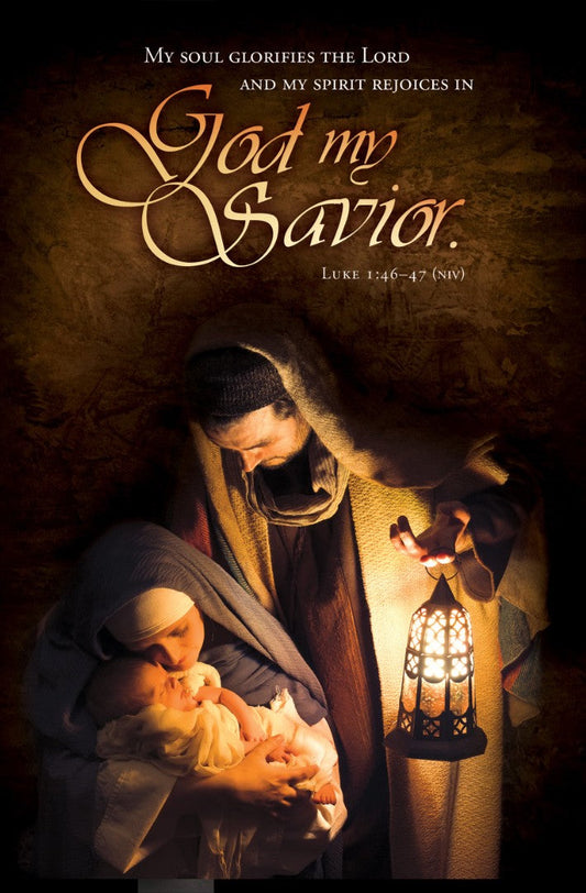 My Soul Glorifies the Lord Christmas Bulletin (pack of 100) - Re-vived