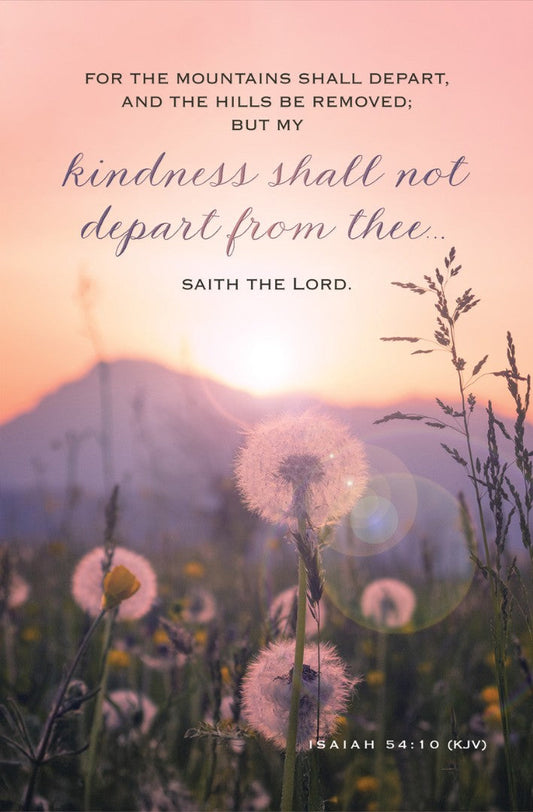 Kindness Shall Not Depart Bulletin (pack of 100) - Re-vived