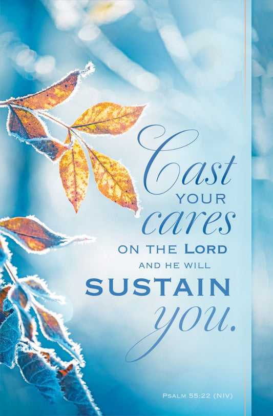 Cast Your Cares Bulletin (pack of 100) - Re-vived