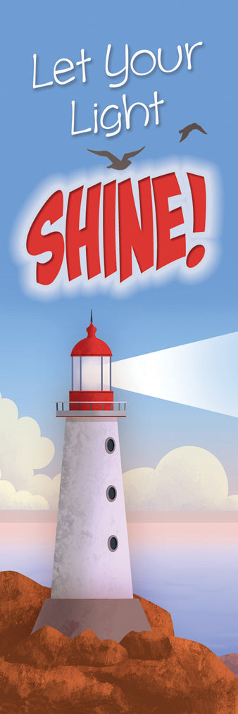 Let Your Light Shine Bookmark (pack of 25) - Re-vived