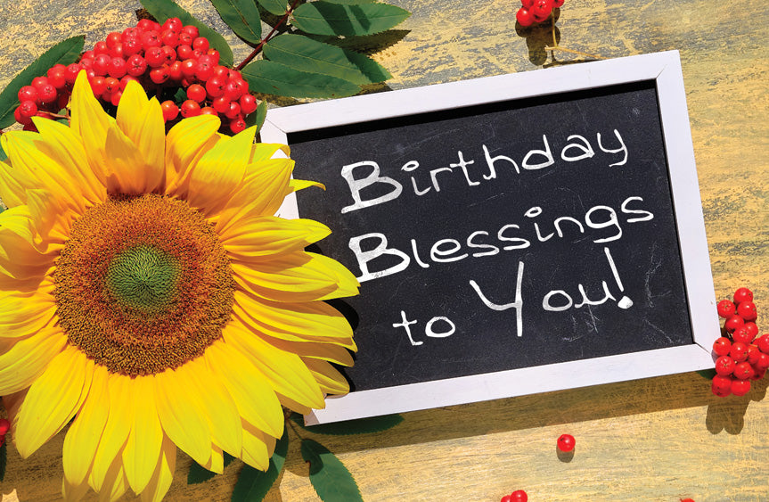 Birthday Blessings to You! Postcard (pack of 25) - Re-vived