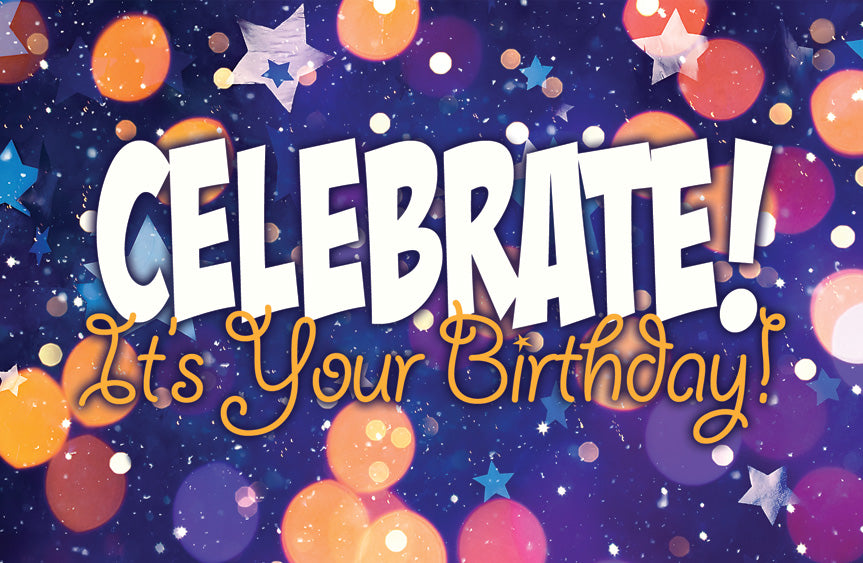 Celebrate! It's Your Birthday! Kids Postcard (pack of 25) - Re-vived