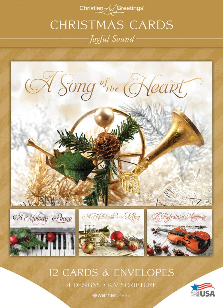 Joyful Sounds Assorted Christmas Boxed Cards - Re-vived