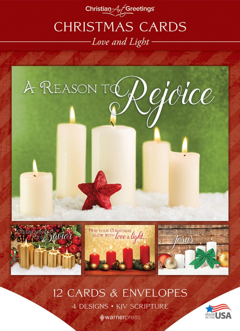 Love and Light Assorted Christmas Boxed Cards - Re-vived