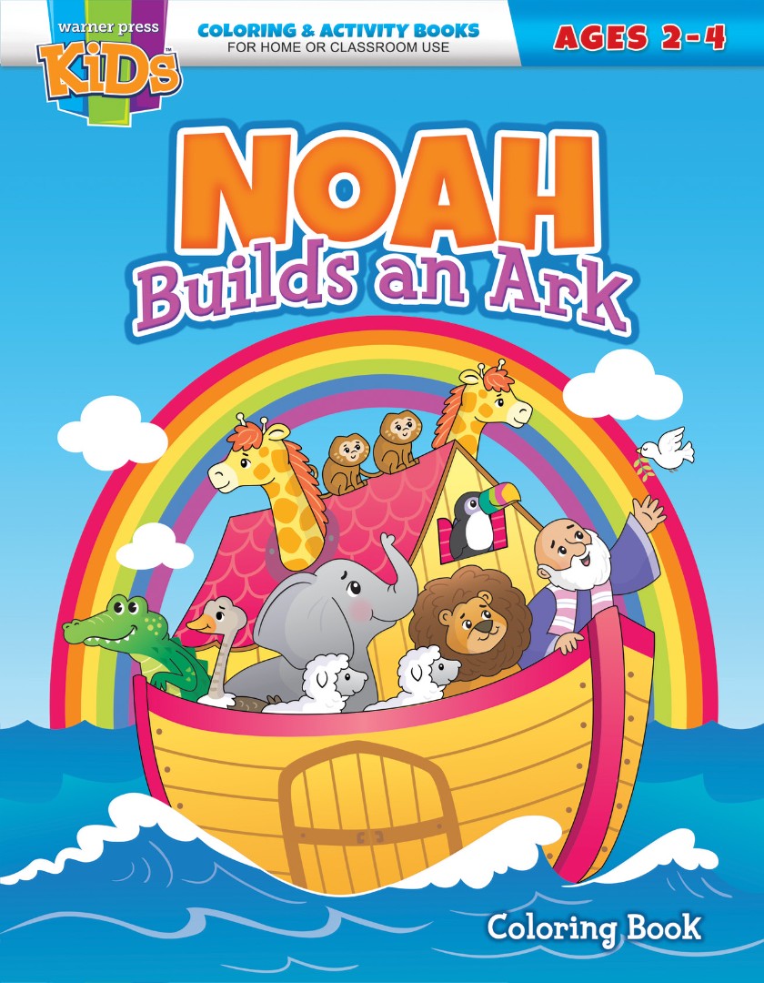 Noah Builds an Ark Coloring Activity Book - Re-vived