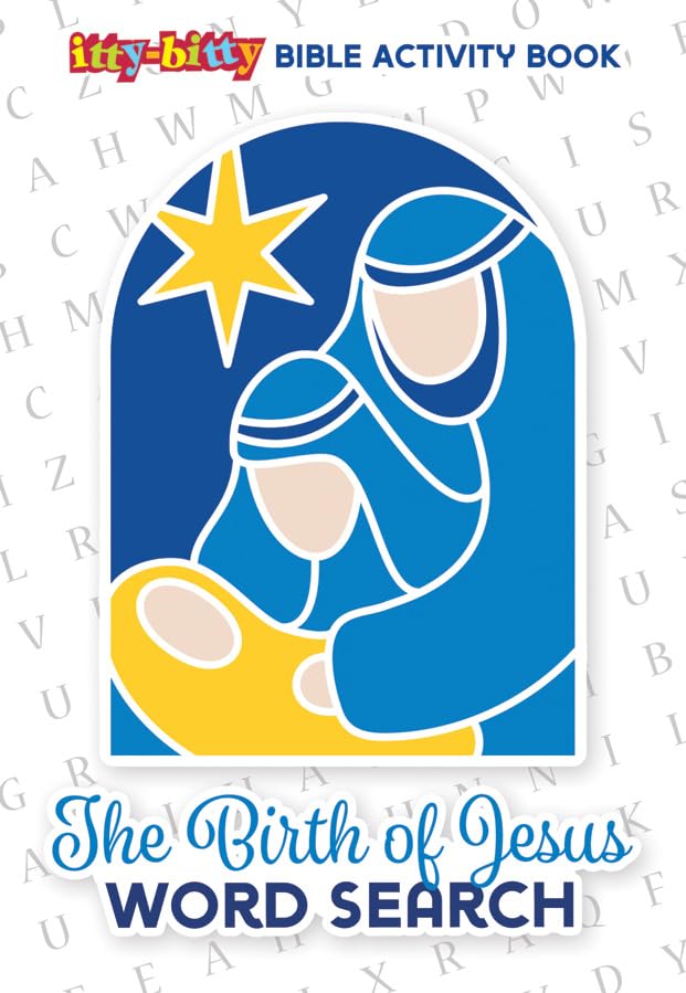 Itty Bitty: The Birth of Jesus Christmas Word Search - Re-vived