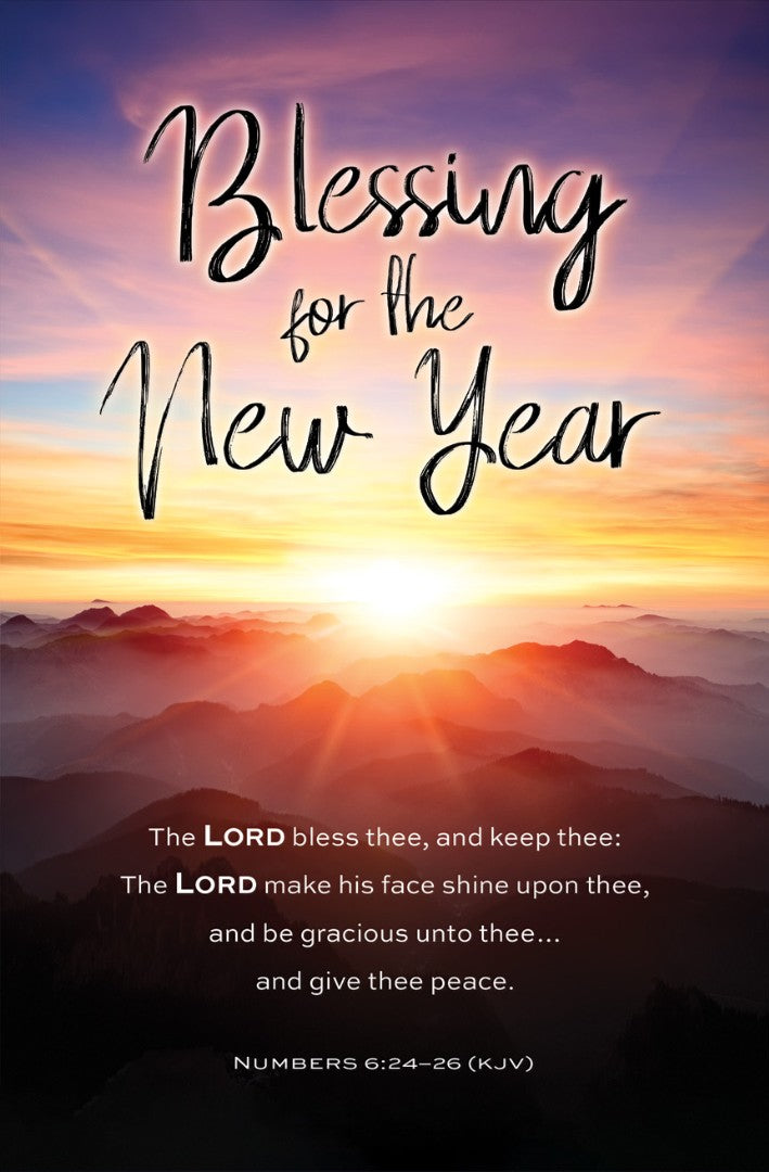 Blessings for the New Year Bulletin (pack of 100) - Re-vived