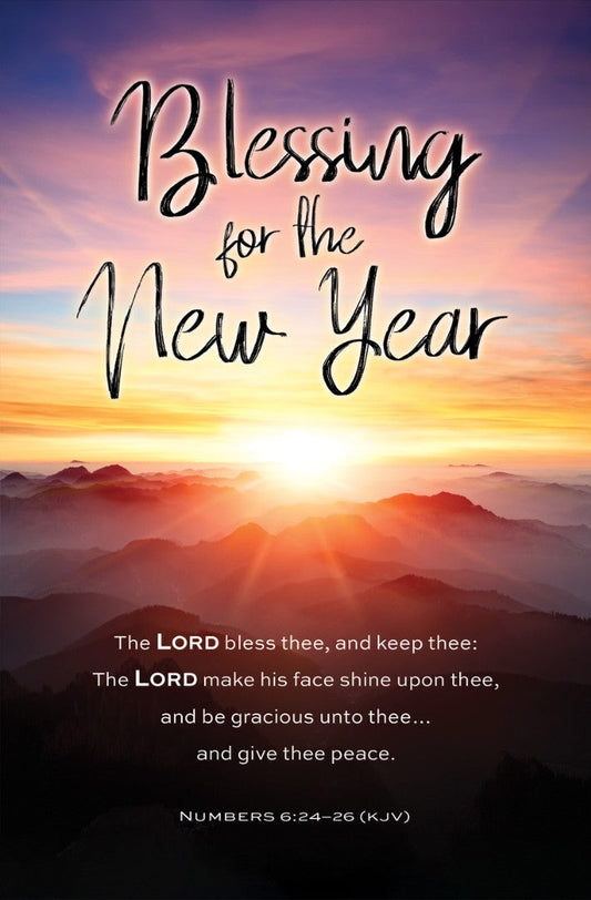 Blessings for the New Year Bulletin (pack of 100) - Re-vived