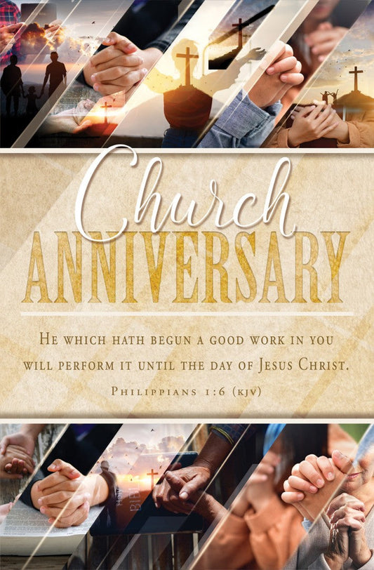 Church Anniversary Bulletin (pack of 100) - Re-vived