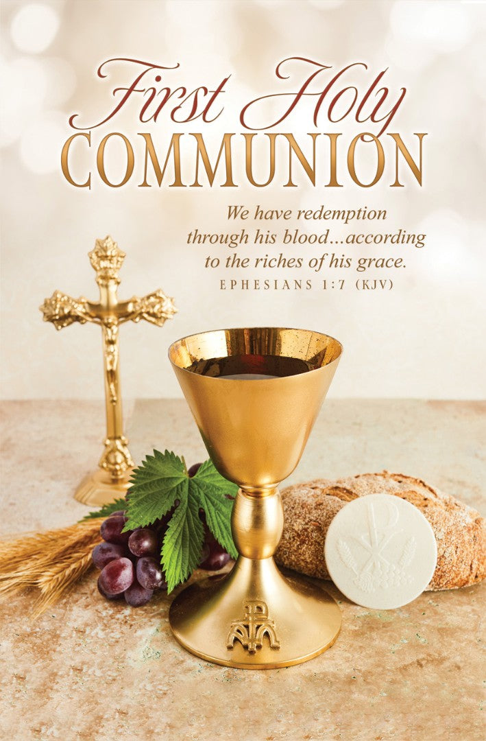 We Have Redemption Communion Bulletin (pack of 100) - Re-vived