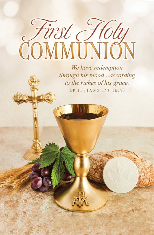 We Have Redemption Communion Bulletin (pack of 100) - Re-vived