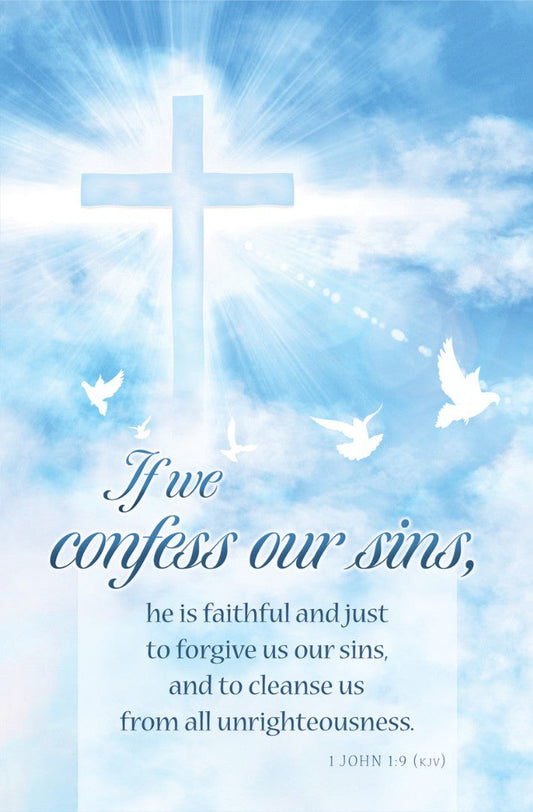 If We Confess Our Sins Reconciliation Bulletin (pack of 100) - Re-vived