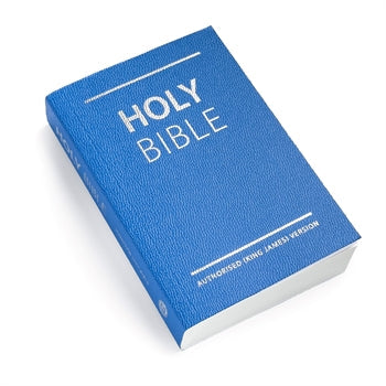 Hampton Text Bible - Blue - Re-vived