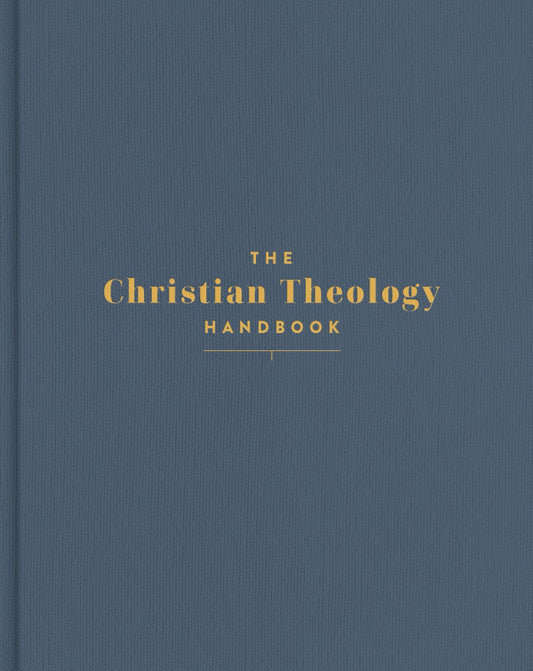 The Christian Theology Handbook, Denim Cloth Over Board - Re-vived