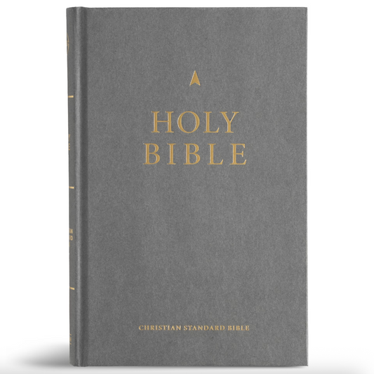 CSB Church Bible, Charcoal Hardcover