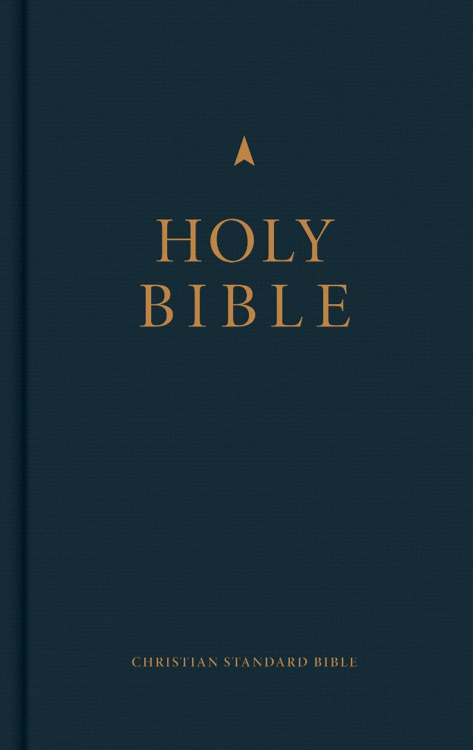 CSB Church Bible, Navy Hardcover - Re-vived