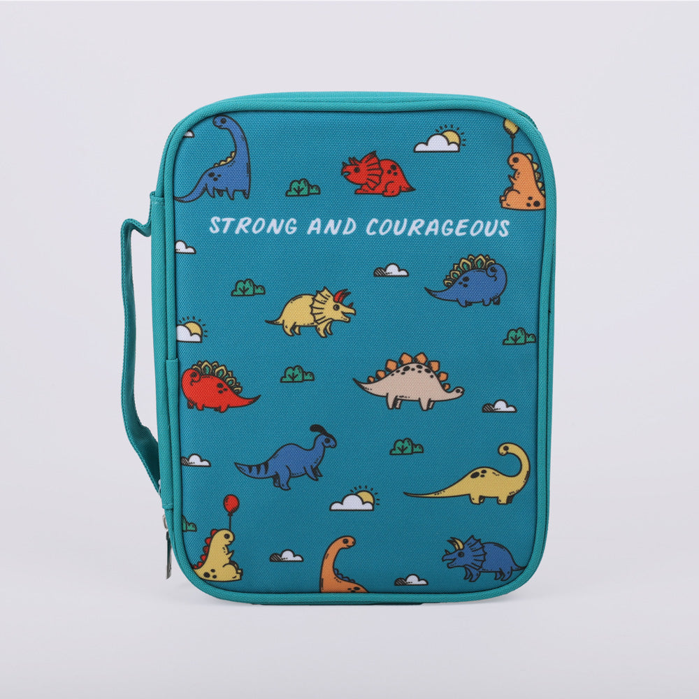 Strong and Courageous Bible Cover Large - Re-vived