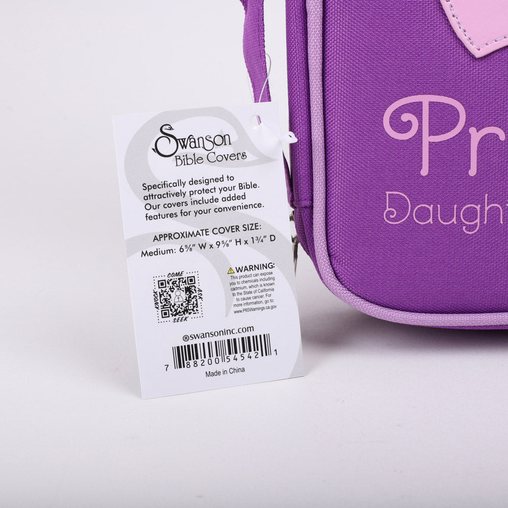 Princess Bible Cover Medium - Re-vived