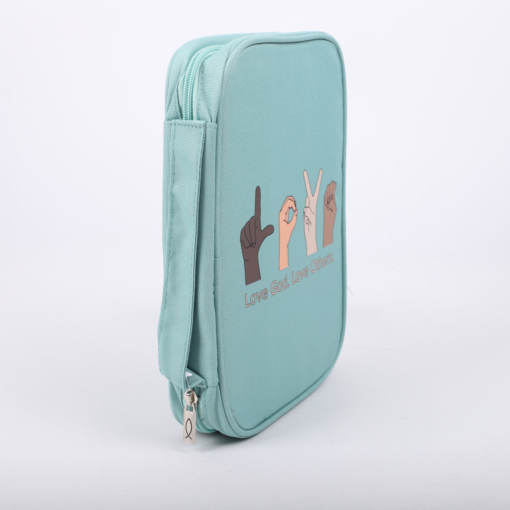 Love God Love Others Bible Cover XLarge - Re-vived