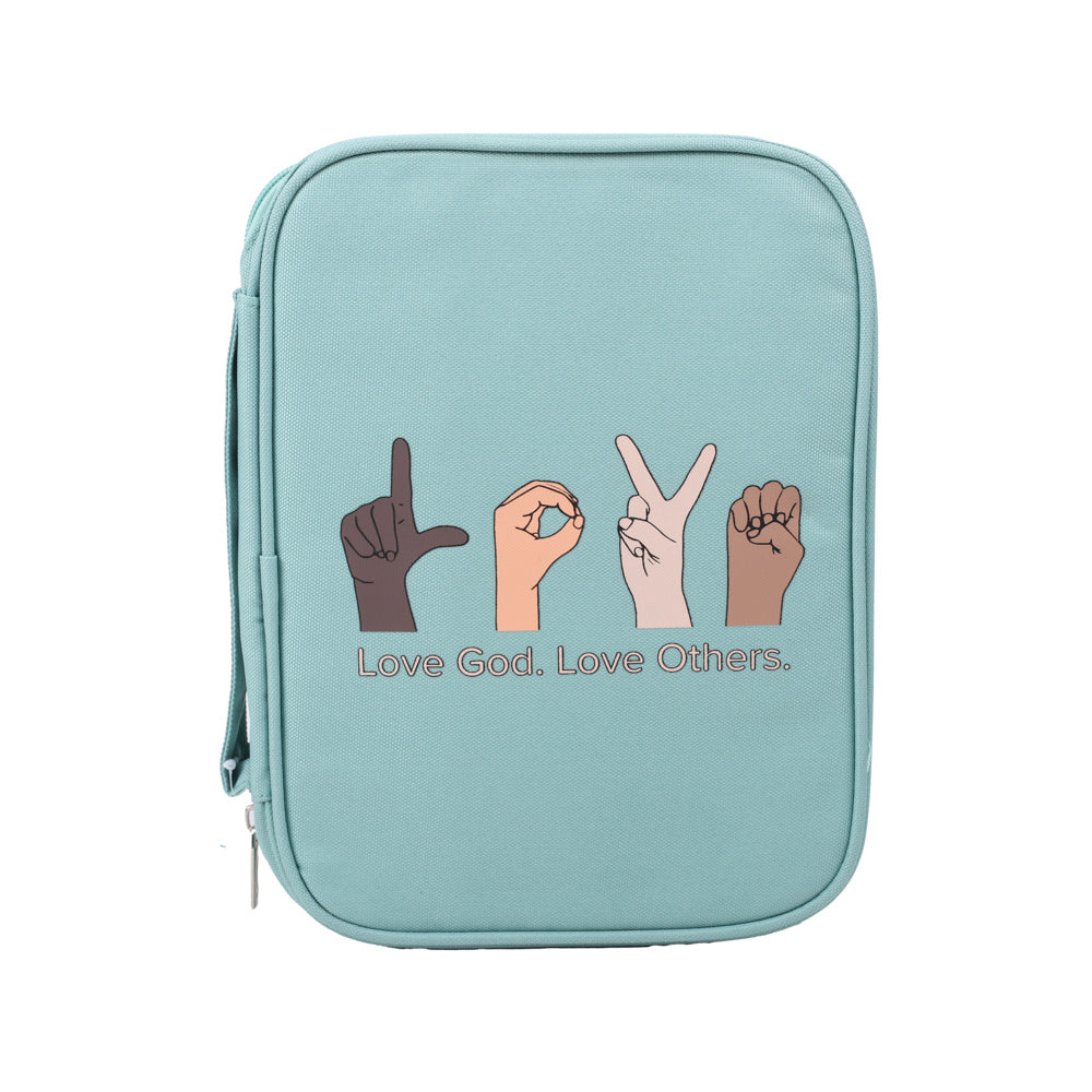 Love God Love Others Bible Cover XLarge - Re-vived