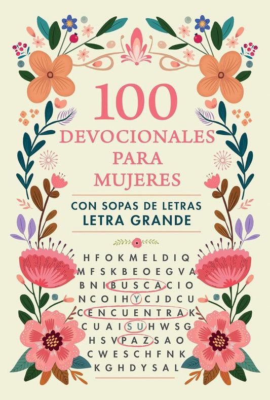 100 Devocionales Para Mujeres. Con Sopa De Letras - Re-vived